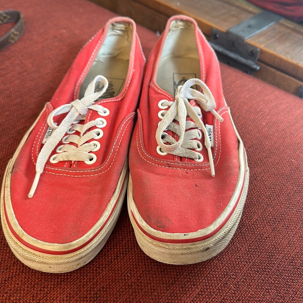 Red Vans